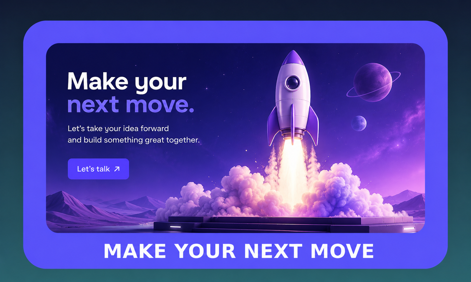 Creative brand and web design concept